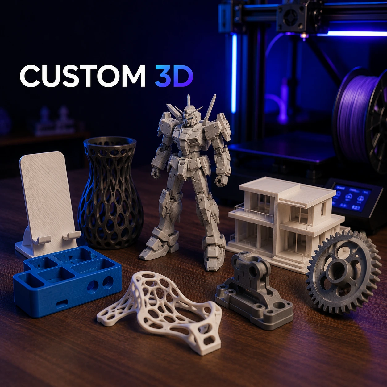 Produk custom 3D printing