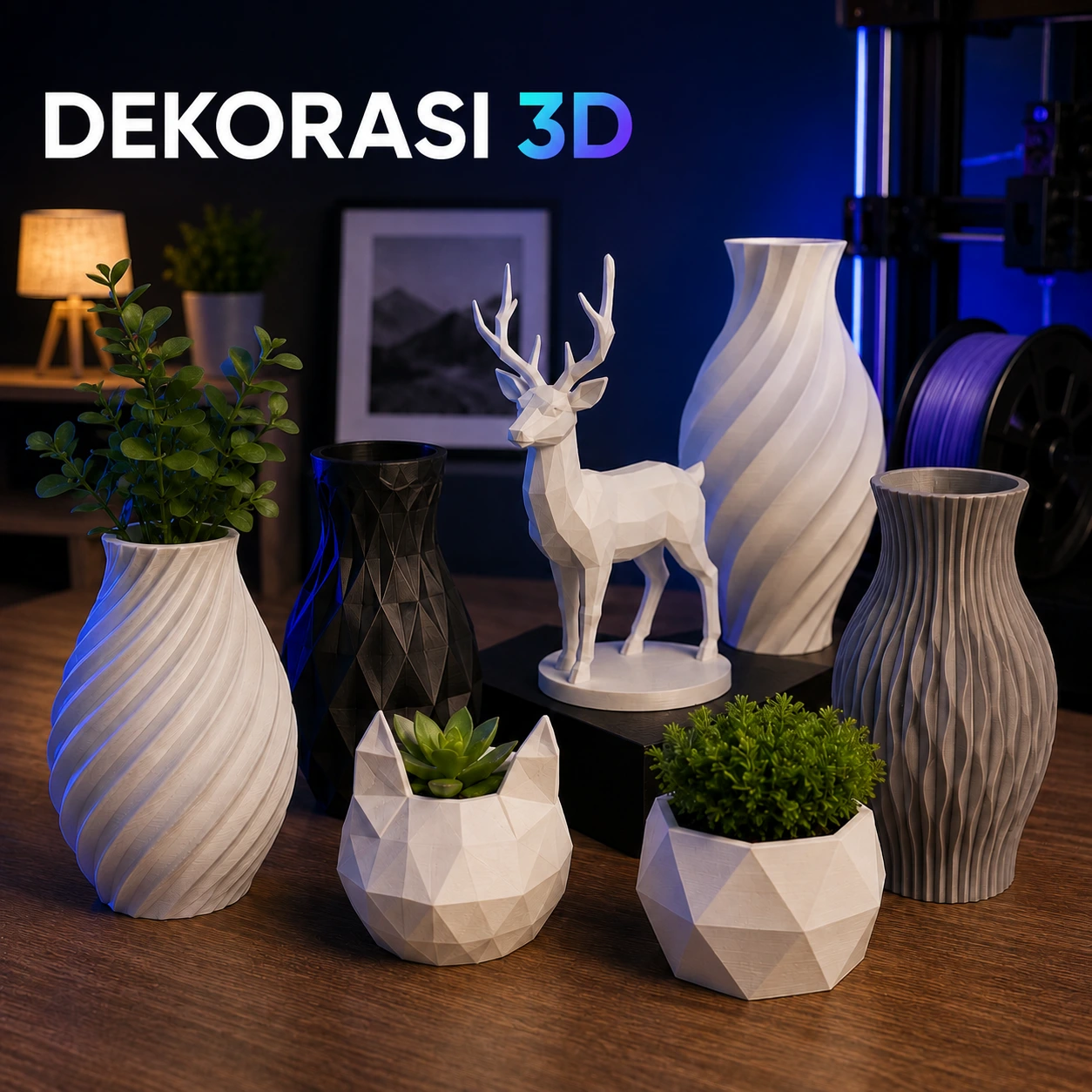 Dekorasi 3D printing
